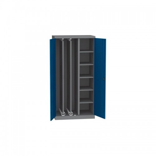 Universaalne töökojakapp väljatõmmatavate paneelidega