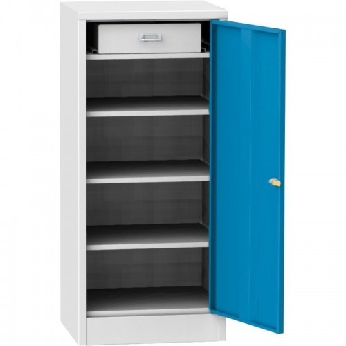 Töökoja tööriistakapp 3 riiuli ja 1 sahtliga