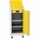 Töökoja tööriistakapp ratastel integreeritud lauaga
