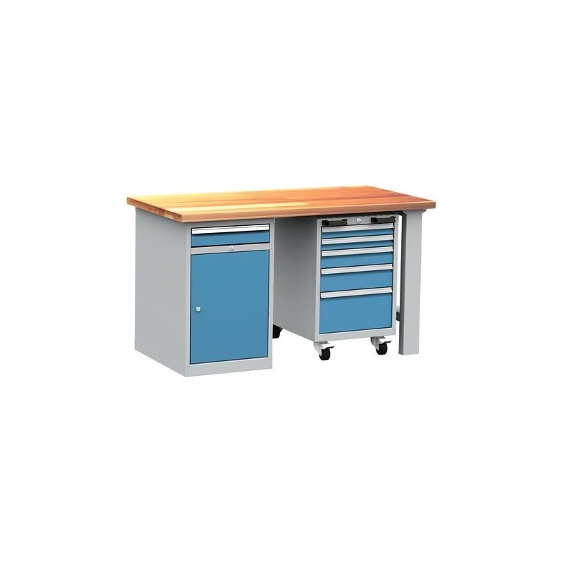 Kokkupandud töökoja töölaud DPS_107