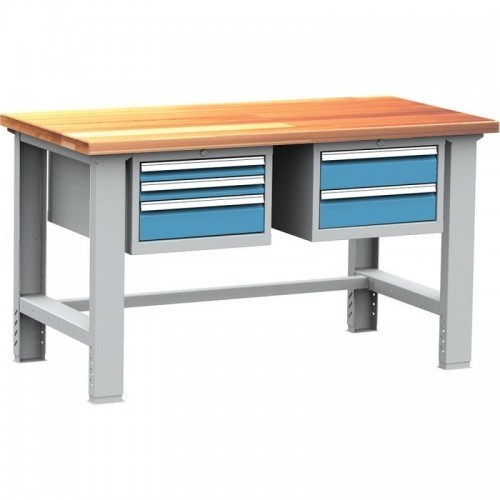 Kokkupandud töökoja töölaud DPS_108