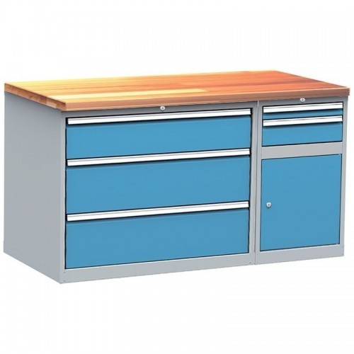 Kokkupandud töökoja töölaud DPS_112