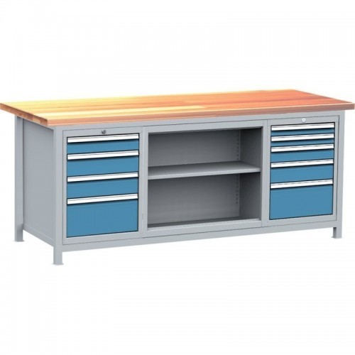 Keevitatud töökoja töölaud DPJ_204