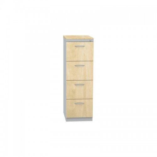 Lamineeritud A4 dokumendikapp nelja sahtliga