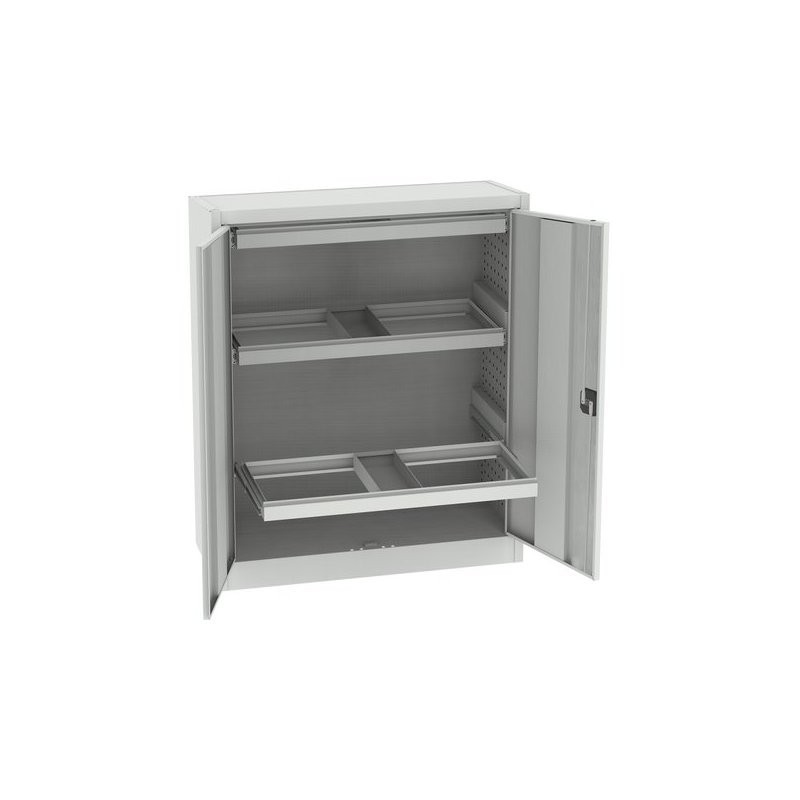 Universaalne kapp 3 väljatõmmatava raamiga A4 kaustade riputamiseks