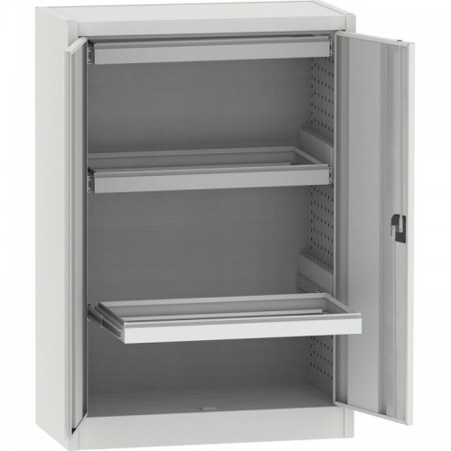 Universaalne kapp 3 väljatõmmatava raamiga A4 kaustade riputamiseks