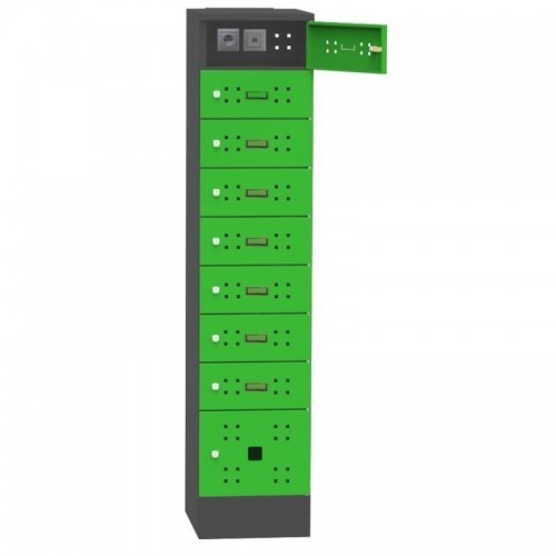 Mobiilseadmete laadimiskapp USB-portidega (mobiiltelefon, tahvelarvuti, sülearvuti)