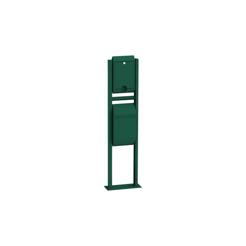 Koerajäätmete korv - alusele asetatud