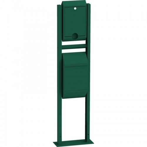 Koerajäätmete korv - alusele asetatud