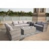6-osaline aiamööbli komplekt Sacramento