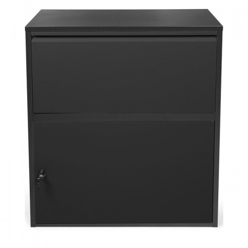 Korona postkast XXL pakikastide ja kirjade jaoks must