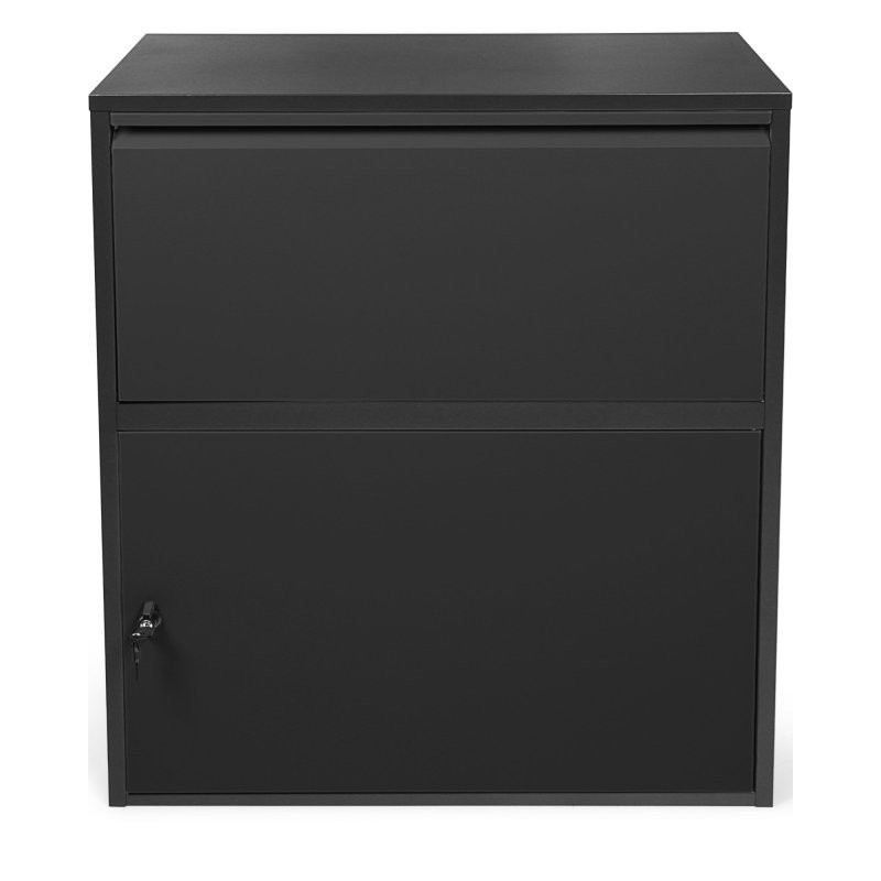 Korona postkast XXL pakikastide ja kirjade jaoks must