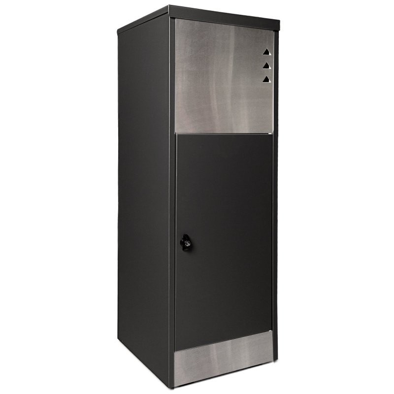 XL pakipostkast gaasirõhuvedrude ja roostevabast terasest esiosaga